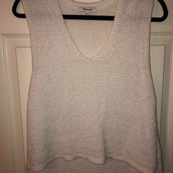 Madewell Stitchweave Sweater Tank - Picture 3 of 5